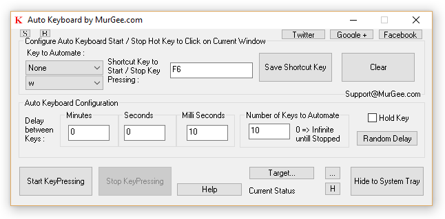 auto keyboard macro for games